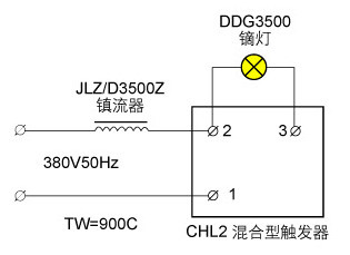 热水壶指示灯接什么线