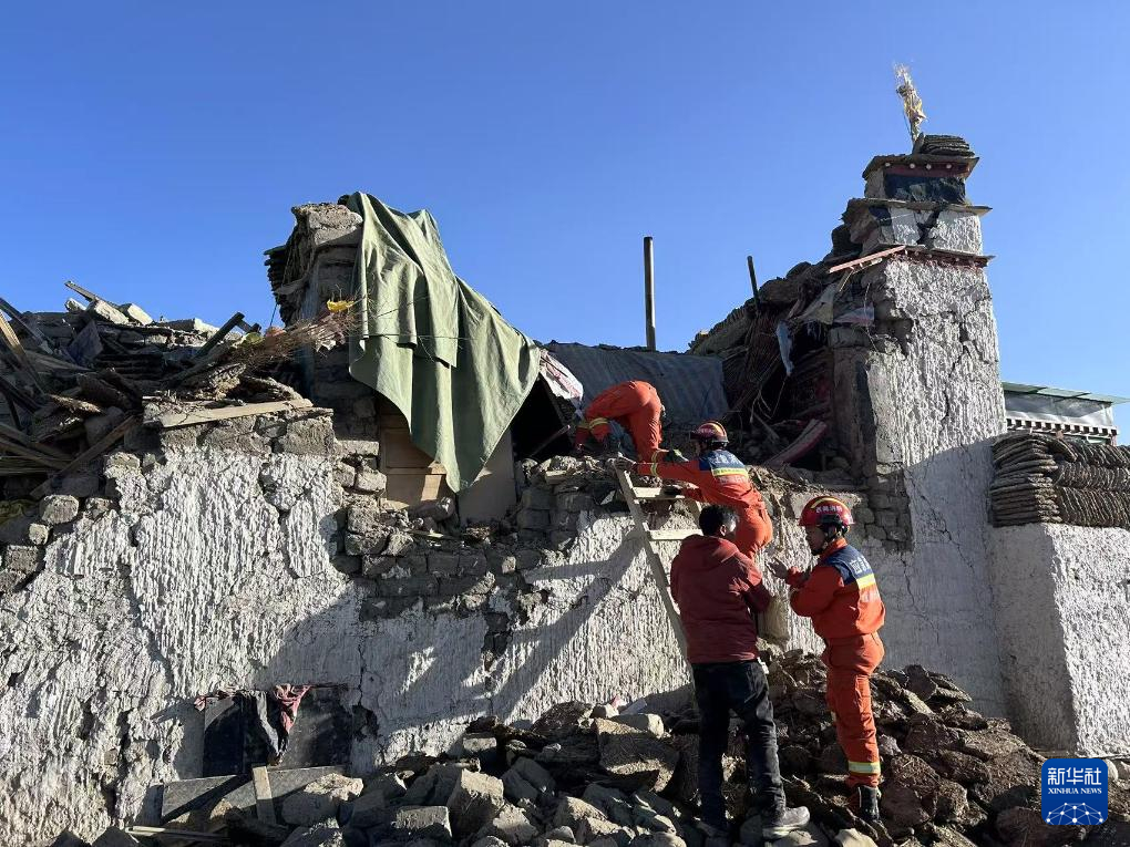 西藏日喀则发生6.8级地震