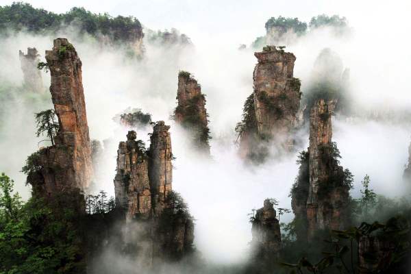 韩国人来张家界感叹这才是大国风景