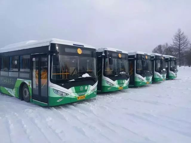 东北零下二十几度的公交车里全是雪