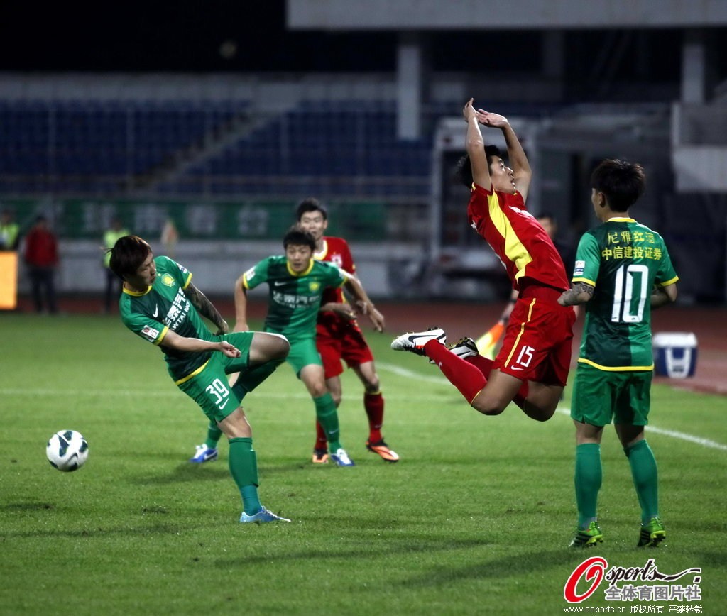 热身赛：北京国安2-0长春亚泰